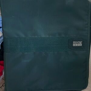 3 ring canvas binder